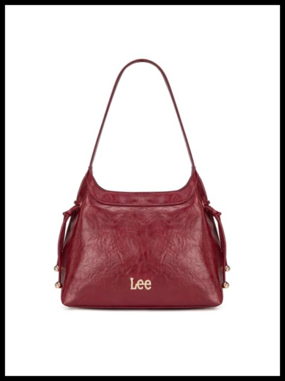 Vintage Faux Leather Satchel Bag with Top Handle and Shoulder Strap